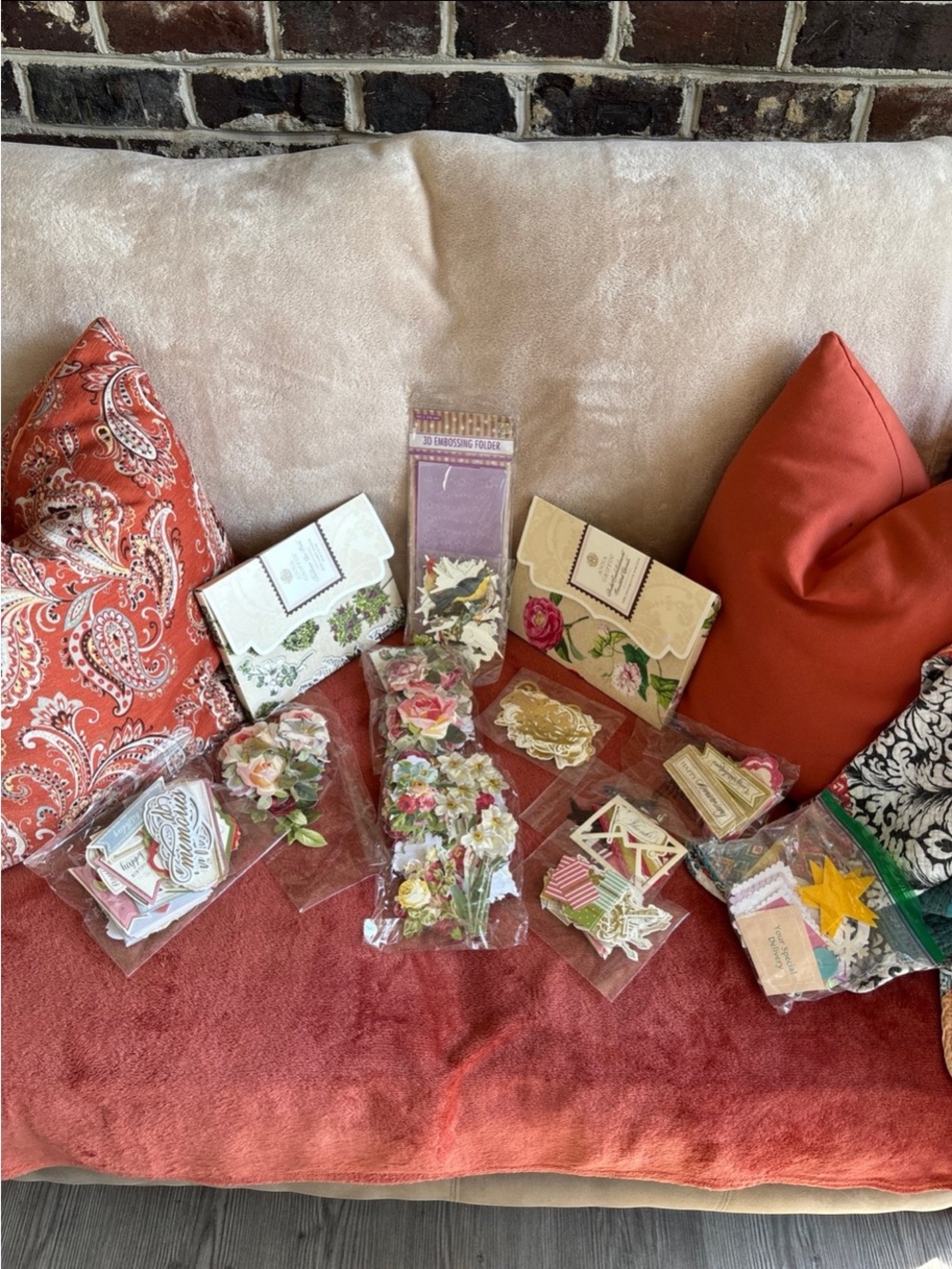 Floral Craft Embellishment Pack